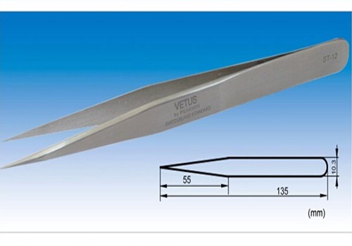 ทวิสเซอร์กันไฟฟ้าสถิต ที่หนีบจับงานขนาดเล็ก Stainless steel tweezers bscs